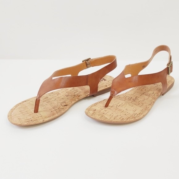 KorkEase Shoes Korks Ease Skylar Flat Toe Post Thong Vegan Sandal